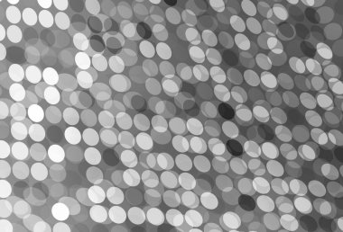 Kabarcıklı Light Gray vektör arkaplanı. Parlak renkli soyut çemberlerin olduğu bir resim. Poster ve web siteleri için tasarım.