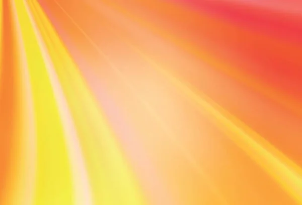 Luz Naranja Vector Difuminado Brillo Plantilla Abstracta Ilustración Abstracta Colorida — Vector de stock