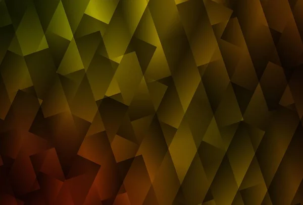 楷書で濃い黄色ベクトル パターン 長方形の図形でキラキラの抽象的なイラスト リンク先ページのモダンなテンプレート — ストックベクタ