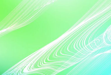 Açık yeşil vektör soyut arkaplan. Renkli soyut çizimler ve gradyan. Tasarımının yeni yolu.