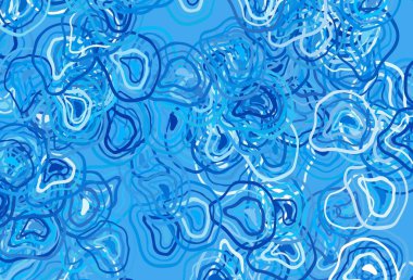 Alaycı çizgilerle Açık Mavi vektör şablonu. Degradeli zarif parlak bir illüstrasyon. İşletmeniz için en iyi renkli tasarım.