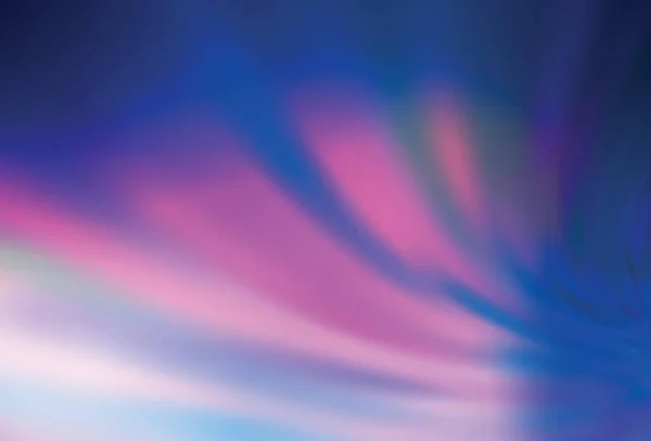 暗粉色 蓝色矢量模糊了明亮的模板 带有渐变的抽象风格的彩色插图 为你的网站设计模糊 — 图库矢量图片