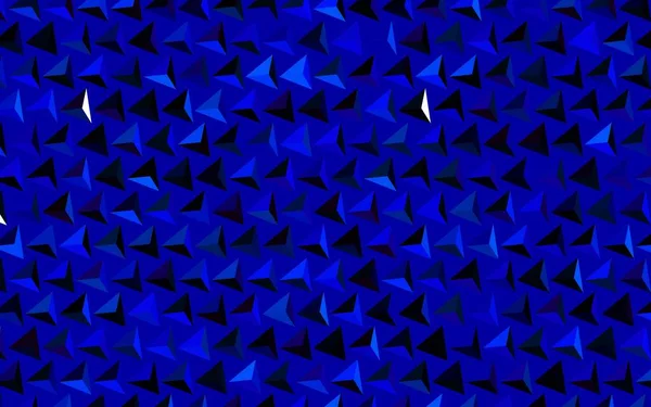 Темно Рожевий Синій Векторний Фон Полігональним Стилем Декоративний Дизайн Абстрактному — стоковий вектор