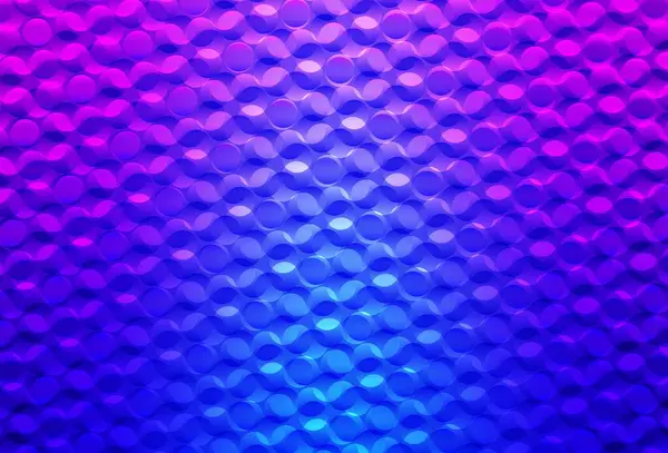 Světle Růžová Modrá Vektorová Šablona Kruhy Rozmazané Bubliny Abstraktním Pozadí — Stockový vektor