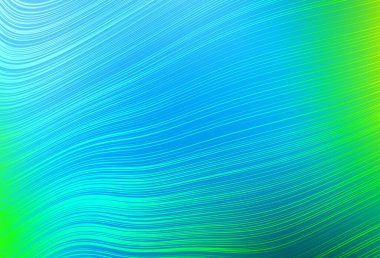 Açık mavi, yeşil vektör renkli bulanık arkaplan. Parlak renkli bir illüstrasyon. Web siteniz için bulanık tasarım.