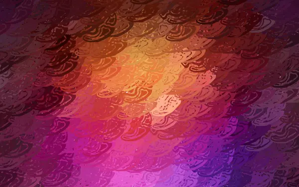 Темно Рожева Жовта Векторна Текстура Абстрактними Політичними Формами Проста Барвиста — стоковий вектор