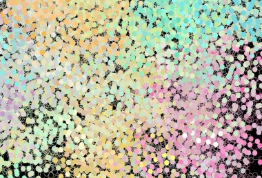 Kabarcıklı koyu renkli vektör arkaplanı. Bulanık yağmur damlaları olan soyut bir çizim. Güzel web siteleri için desen.