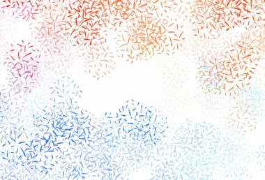 Açık yeşil, kırmızı vektör arkaplan ve düz çizgiler. Bulanık arkaplanda gradyanı olan çizgiler. Reklamlar, posterler, afişler için desen.