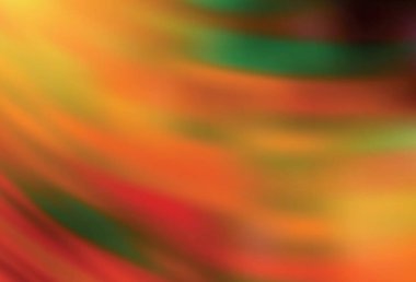 Koyu turuncu vektör parlak deseni bulanıklaştırdı. Gradyan ile modern soyut çizim. İşiniz için yeni tasarım.