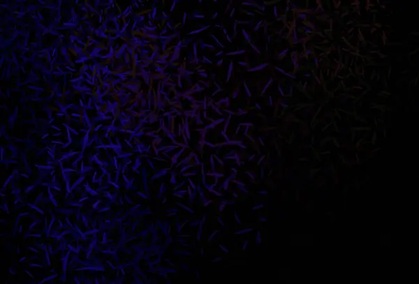 Bleu Foncé Texture Vectorielle Rouge Avec Des Lignes Colorées Illustration — Image vectorielle