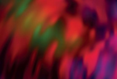 Koyu yeşil, kırmızı vektör parlak dokuyu bulanıklaştırdı. Eğilimli zarif, parlak bir çizim. İşiniz için en iyi bulanık tasarım..