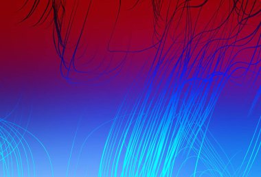 Açık mavi, kırmızı vektör soyut parlak doku. Soyut renkli gradyan çizimi. İş tasarımınız için yeni biçim.