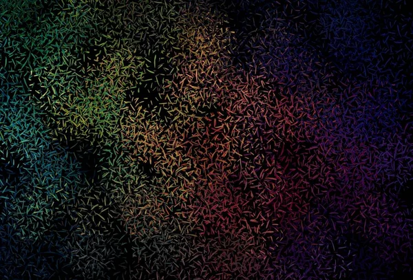 Темно Зелений Червона Векторна Текстура Кольоровими Лініями Блискуча Кольорова Ілюстрація — стоковий вектор