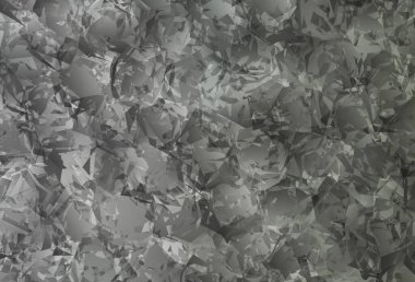 Açık gri vektör doğal arka plan, güller, çiçekler. Çiçekli modern soyut illüstrasyon. Markan için şık bir model..