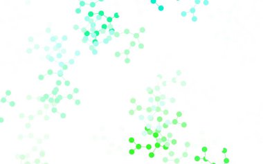 Yapay zeka yapısına sahip açık yeşil vektör şablonu. Yapay zeka bağlantılarıyla basit bir şekilde renkli tasarım. Teklif verilerinin tanıtımı için akıllı tasarım.