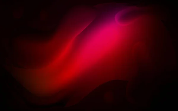 Темно Красный Векторный Фон Изогнутыми Кругами Совершенно Новая Цветная Иллюстрация — стоковый вектор