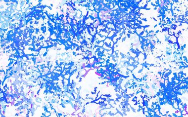 Açık mavi, kırmızı vektör, yaprakları ve dalları olan zarif bir arka plan. Beyaz arka planda eskiz karalamalar. Cep telefonlarının geçmişleri için şablon.