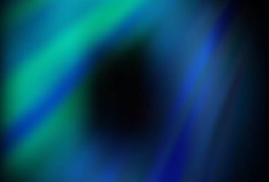 Koyu mavi vektör soyut parlak desen. Gradyan ile modern soyut çizim. Tasarımının yeni yolu.