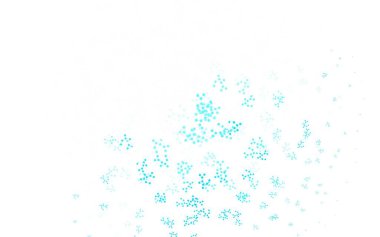 Açık mavi, yapay zeka ağlı sarı vektör deseni. Renkli yapay zeka yapısı, eğimli çizgiler ve noktalar. Siber yeniliklerin tasviri için tasarım.