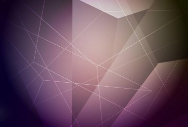 Koyu yeşil, kırmızı vektör desenli çokgen. Doğa tarzında üçgenleri olan güzel bir çizim. Kartvizitiniz için modern tasarım.