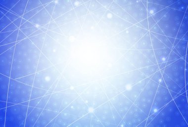 Düz çizgileri olan hafif BLUE vektör düzeni. Bulanık dekoratif tasarım basit bir şekilde çizgilerle. Reklamlar, posterler, afişler için desen.