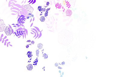 Açık mavi, sarı vektör, yapraklı, çiçekli zarif duvar kağıdı. Beyaz arka planda Hint tarzı dekoratif tasarım. Web siteleri ve pankartlar için desenli desen.