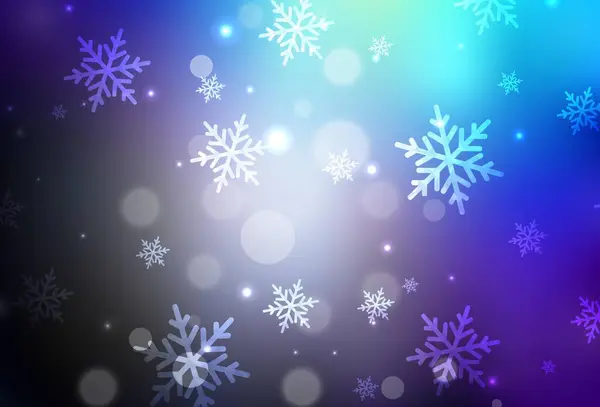 Σκούρο Μπλε Διανυσματικό Μοτίβο Χριστουγεννιάτικο Στυλ Σύγχρονα Αφηρημένα Σχήματα Διάθεση — Διανυσματικό Αρχείο