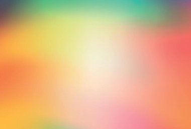 Açık yeşil, kırmızı vektör soyut arkaplan. Görüntü tarzında tamamen yeni bir renkli çizim. Web siteniz için bulanık tasarım.