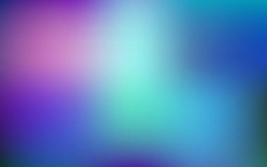 Açık pembe, mavi vektör bulanık arkaplan. Soyut bir şekilde parlak renkli bulanık bir illüstrasyon. Tasarımlarınız için örnek.