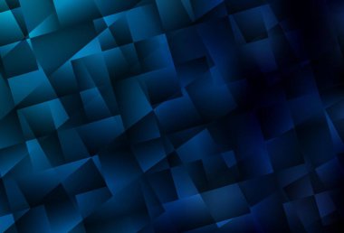 Koyu mavi vektör dokusu dikdörtgen biçiminde. Dikdörtgenli soyut gradyan çizimi. Şablon bir arkaplan olarak kullanılabilir.