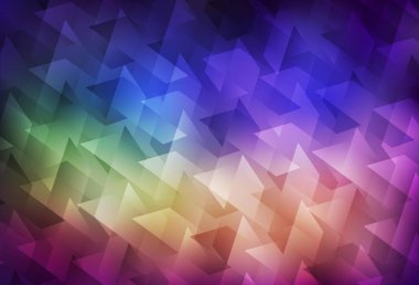 Dikdörtgenli hafif çokrenkli vektör arkaplanı. Dikdörtgenleri ve kareleri olan güzel bir çizim. Web siteleri için şablon kullanılabilir.