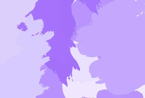 Фиолетовый Векторный Рисунок Случайными Формами Красочные Хаотические Формы Градиентом Современном — стоковый вектор