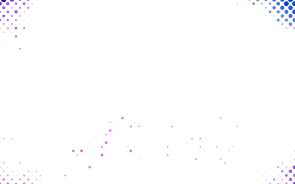Светло Фиолетовый Розовый Вектор Цветная Иллюстрация Размытыми Кругами Стиле Натуры — стоковый вектор