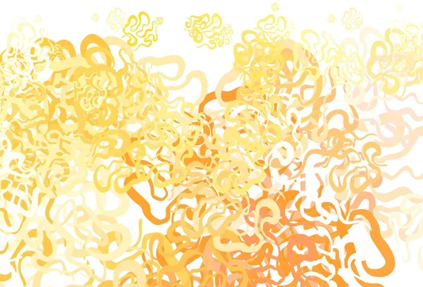 Світло Оранжевий Векторний Фон Абстрактними Формами Сучасна Абстрактна Ілюстрація Різнокольоровими — стоковий вектор