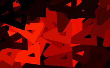 Koyu kırmızı vektör düzeni çizgiler, üçgenler. Renkli üçgenlerin olduğu bir resim. Bir cep telefonu için arka plan.