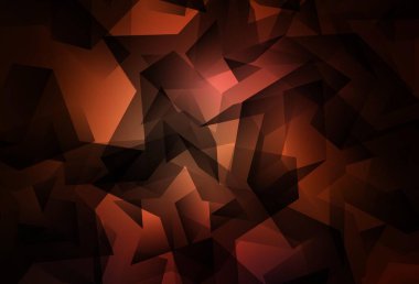 Koyu kırmızı vektör çokgen desen. Çokgen tarzda tamamen yeni bir renk çizimi. Broşürünüz için yepyeni bir tasarım..