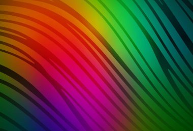 Koyu renkli vektör arkaplanı, çizgili. Yaratıcı illüstrasyon, yarım tonlu ve eğimli. İşiniz için en iyi tasarım.