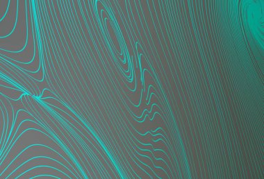 Açık gri çizgili vektör dokusu. Eğri şekilli yepyeni renkli bir tasvir. Tasarımınız için basit şablon.