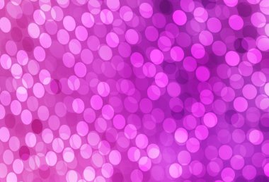 Çember şekilli açık pembe vektör düzeni. Renkli su damlaları olan modern soyut çizimler. Poster ve web siteleri için tasarım.