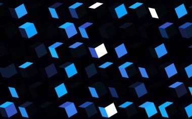 Koyu pembe, dikdörtgen biçiminde mavi vektör dokusu. Dikdörtgenleri ve kareleri olan güzel bir çizim. İniş sayfası için modern şablon.