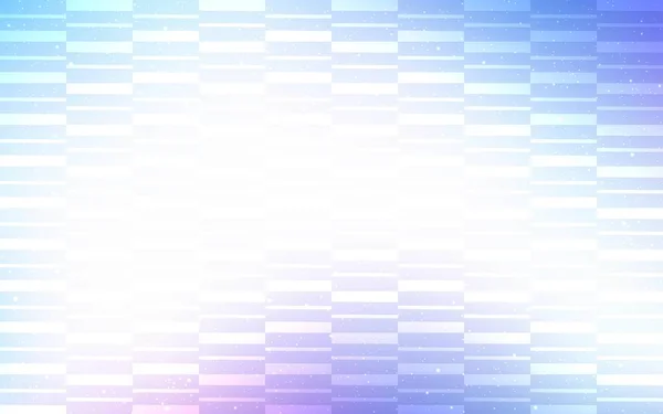 Světle Růžová Modrá Vektorová Šablona Opakovanými Tyčkami Rozostřený Dekorativní Design — Stockový vektor