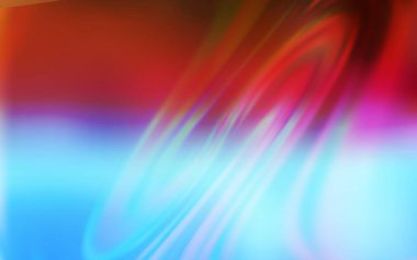 Açık mavi, kırmızı vektör soyut parlak doku. Soyut ve gradyan renkte renkli çizimler. İş tasarımınız için yeni biçim.