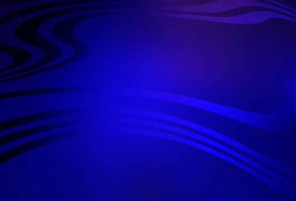 Темний Blue Векторний Розмитий Шаблон Творчі Ілюстрації Стилі Напівтонів Градієнтом — стоковий вектор