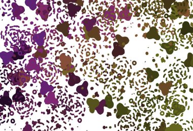 Açık pembe, soyut şekilli sarı vektör arkaplan. Soyut gradyan şekilli basit renkli çizimler. Duvar kağıtları için zarif tasarım.