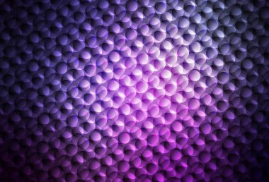Koyu mor, küreli pembe vektör deseni. Doğa tarzında bulanık halkaları olan güzel renkli çizimler. Reklamlar, broşürler için desen.