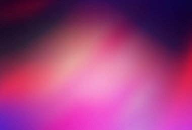 Açık Pembe, sarı vektör soyut parlak dokuyu bulanıklaştırdı. Parlak renkli bir illüstrasyon. Tasarımlar için arka plan.