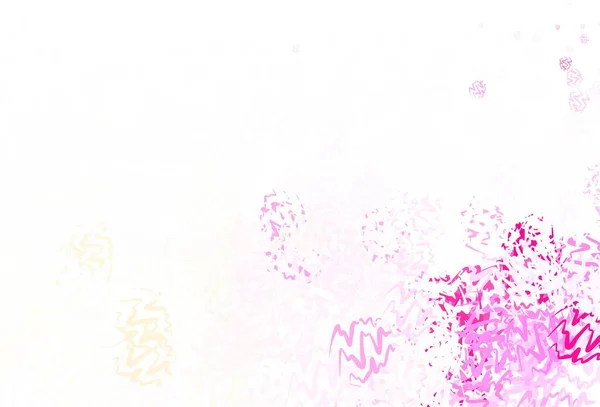 Ανοιχτό Ροζ Κίτρινο Διανυσματική Διάταξη Ρυτίδες Glitter Αφηρημένη Εικόνα Ρυπαρές — Διανυσματικό Αρχείο