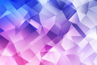 Işık mor, pembe vektör degrade üçgenler doku. Gradyan ile poligonal soyut resim. Desen için bir marka kitabın zemin.