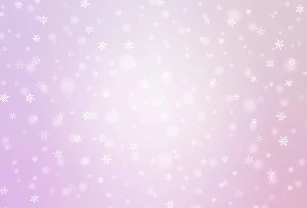Светло Фиолетовый Векторный Фон Стиле Рождества Абстрактная Градиентная Иллюстрация Красочными — стоковый вектор