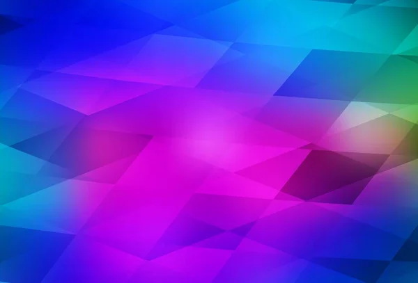 Modèle Vectoriel Rose Foncé Bleu Avec Losange Illustration Abstraite Scintillante — Image vectorielle